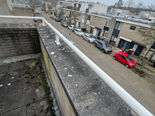 Schilderwerk woning Deventer dak
