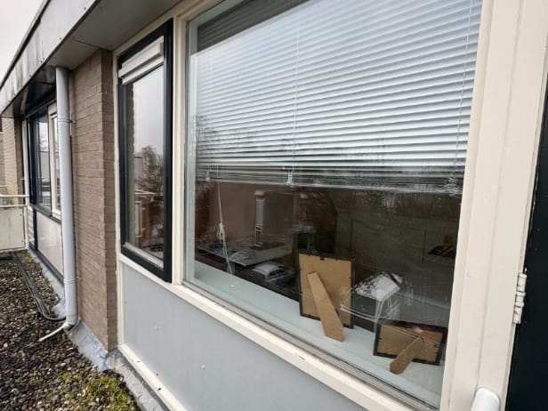 Schilderwerk woning Deventer raam
