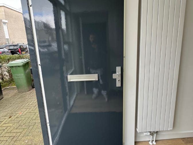 Schilderwerk woning Deventer voordeur